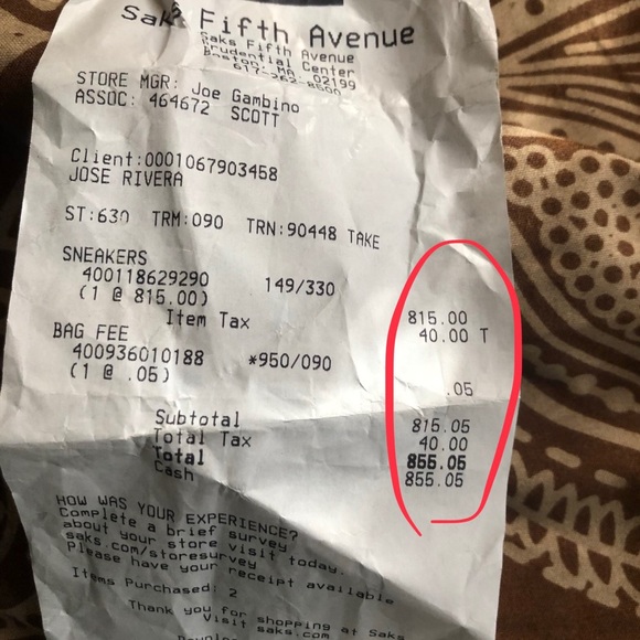 Off white odsy 1000 Triple black size 8 - Picture 5 of 8